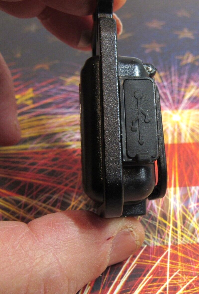 SET OF 2 EMERGENCY Mini USB charged pocket/keychain flashlight