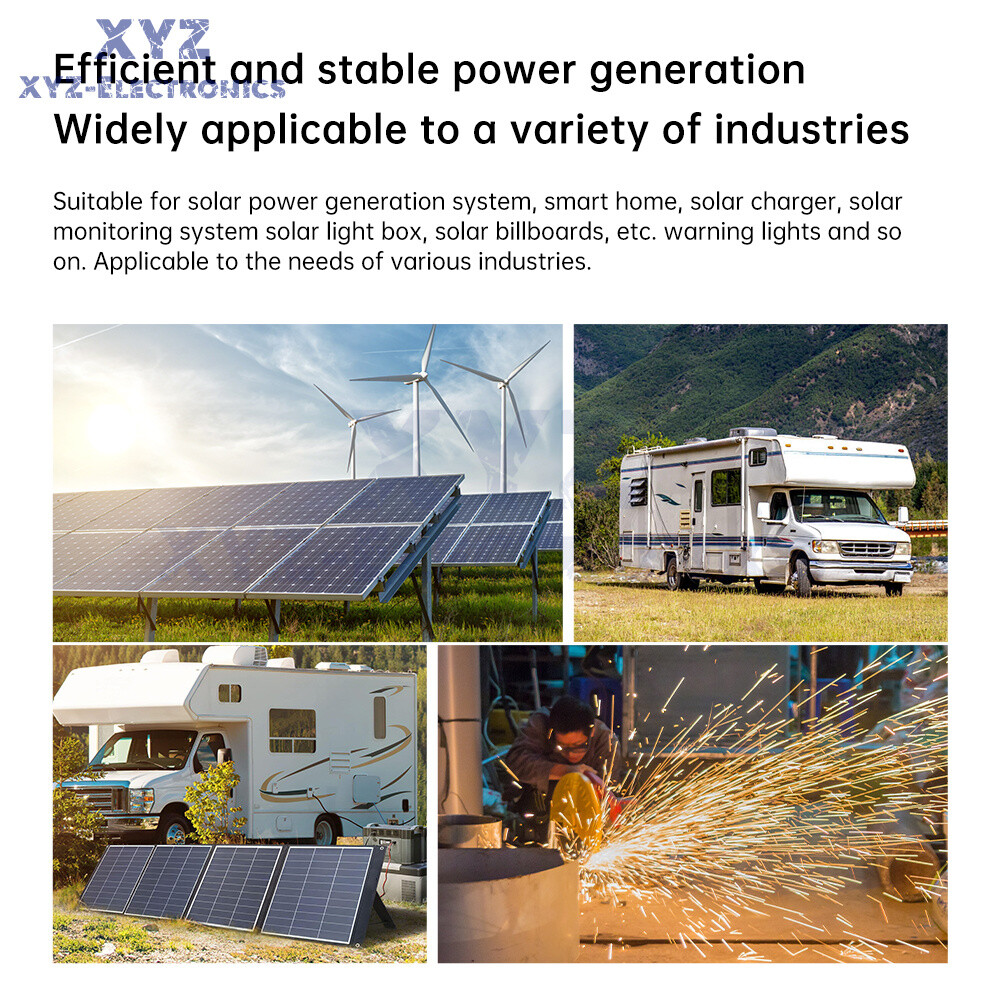 MPPT 30A 20A Solar Charger Controller 12V 24V Solar Panel Regulator LCD Dual USB