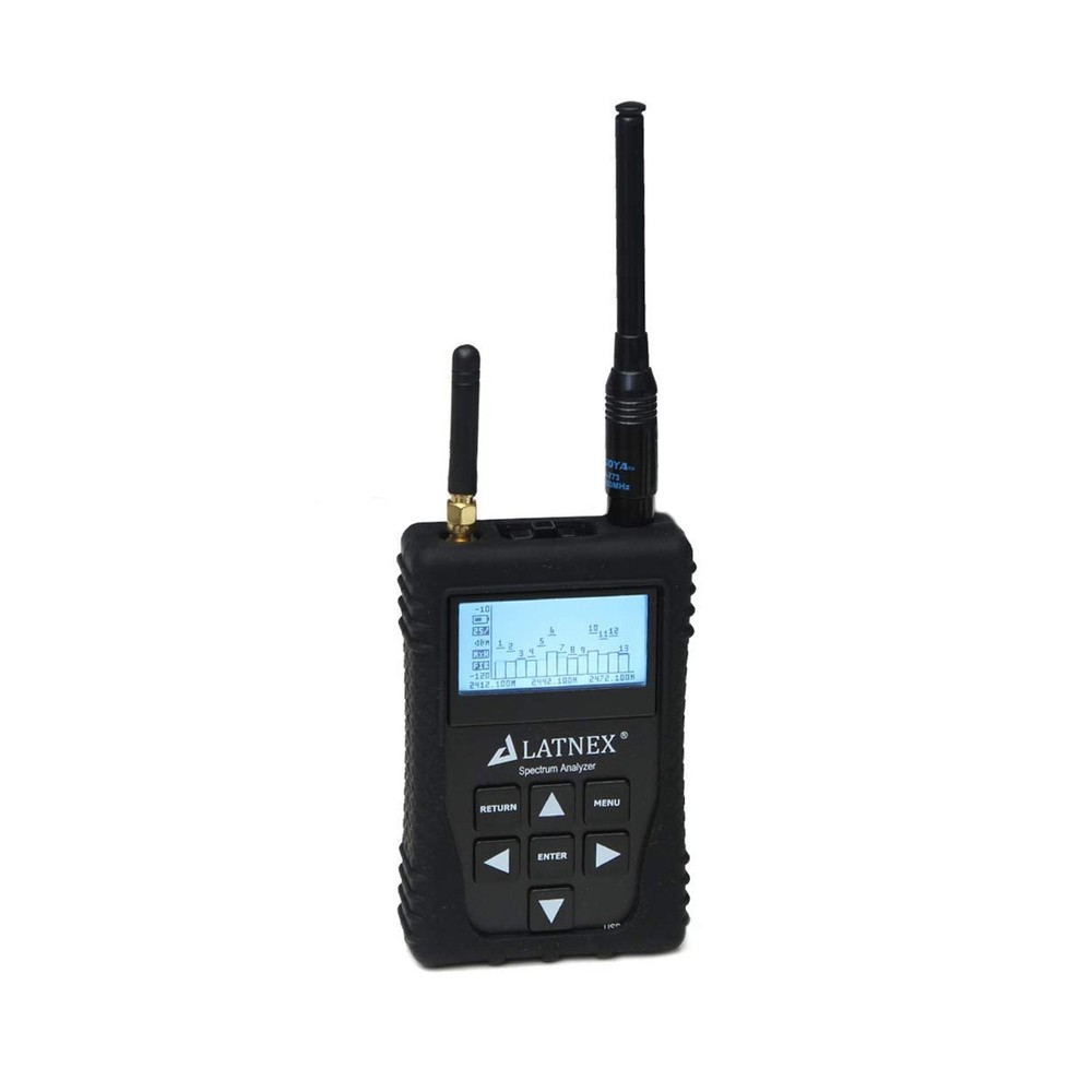 LATNEX SPA-6G Combo RF Explorer and Spectrum Analyzer. Portable Handheld Digi...