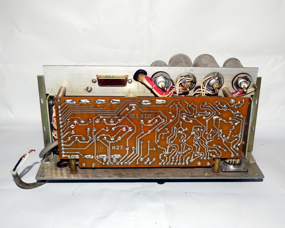 Vintage Soviet Device Power Supply for Digital Voltmeter Working 1981 USSR