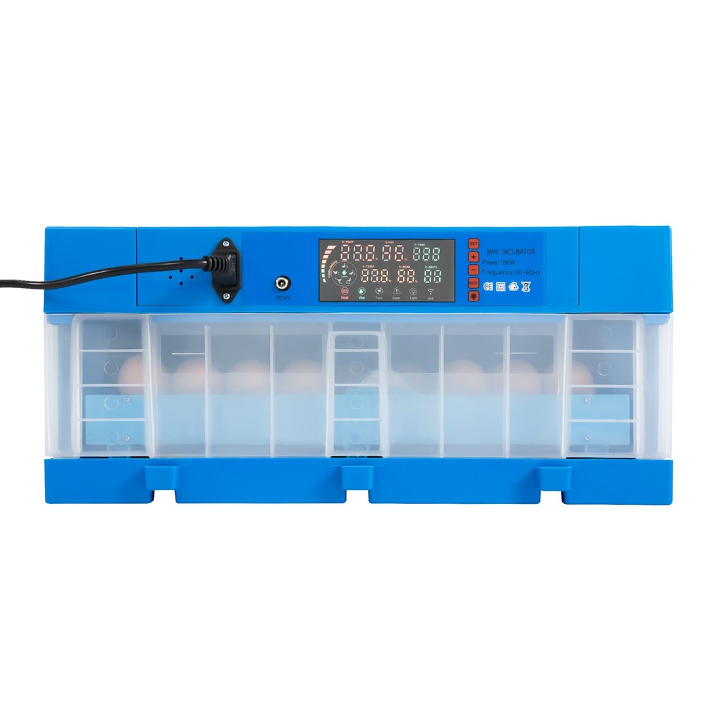 Automatic Hatcher For Hatching Chicken Birds 80W 48 Eggs Incubator Fully Digital
