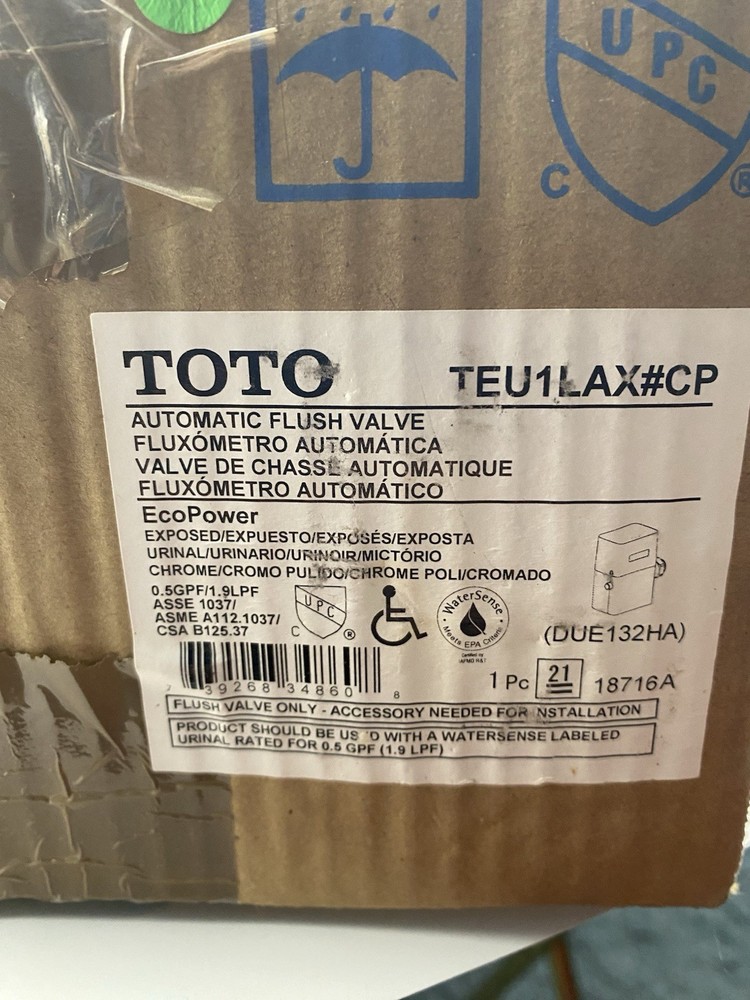 Toto TEU1LAX Automatic Flush Valve