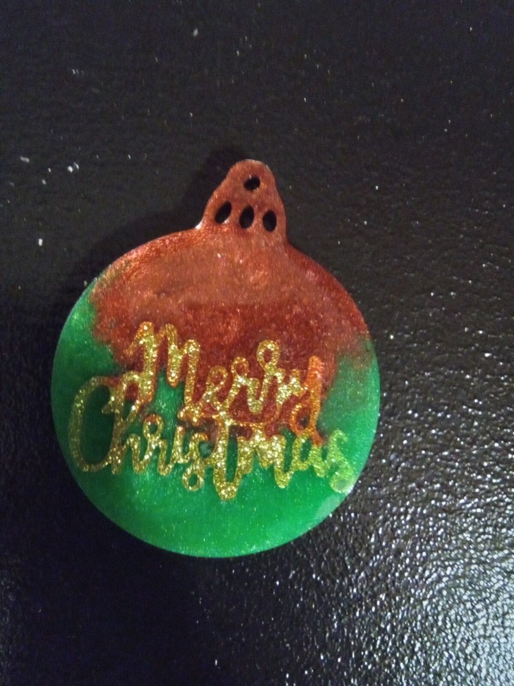epoxy resin christmas ornaments