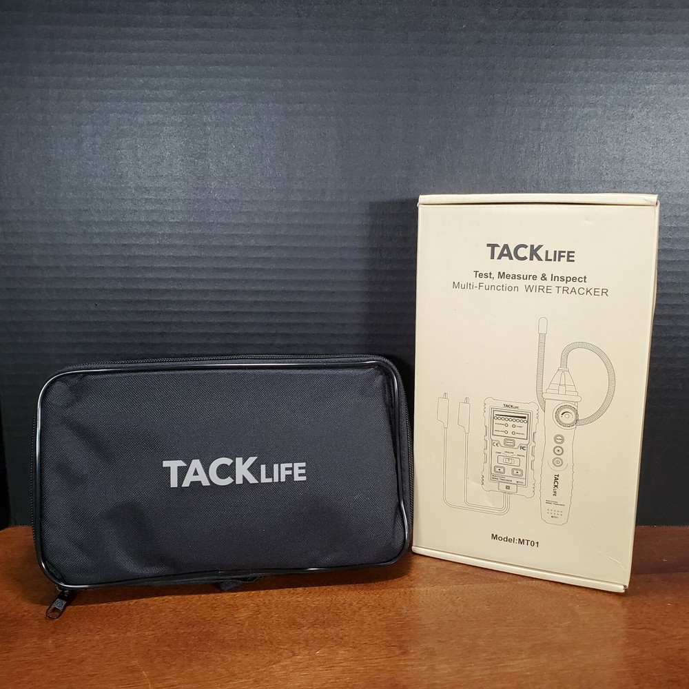 Tack Life Underground Multi-Function Wire Tracker Tester MT01 with Earphones