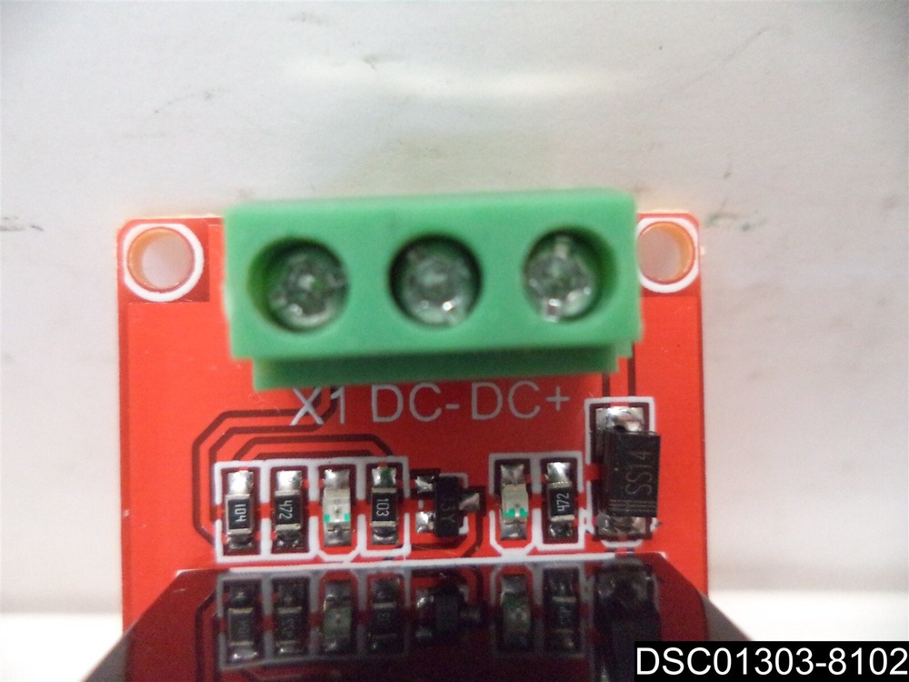 KNACRO 1-way High-level Solid State Relay Modules Red Board DC 24V AC 240V