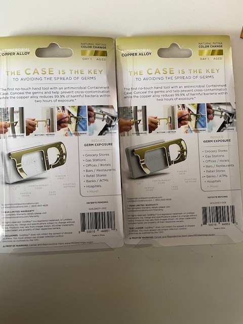 Avoid & contain Germs Goldkey (2)