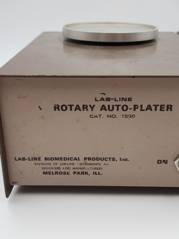Lab-Line Rotary Auto-Plater | Cat. No 1580