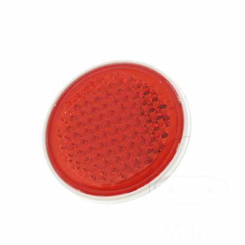 Reflector Round 55 Mm Red