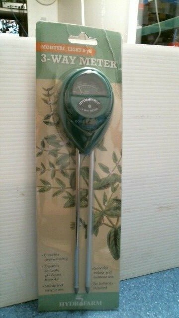 Hydrofarm 3-way Meter   (19025)  FS