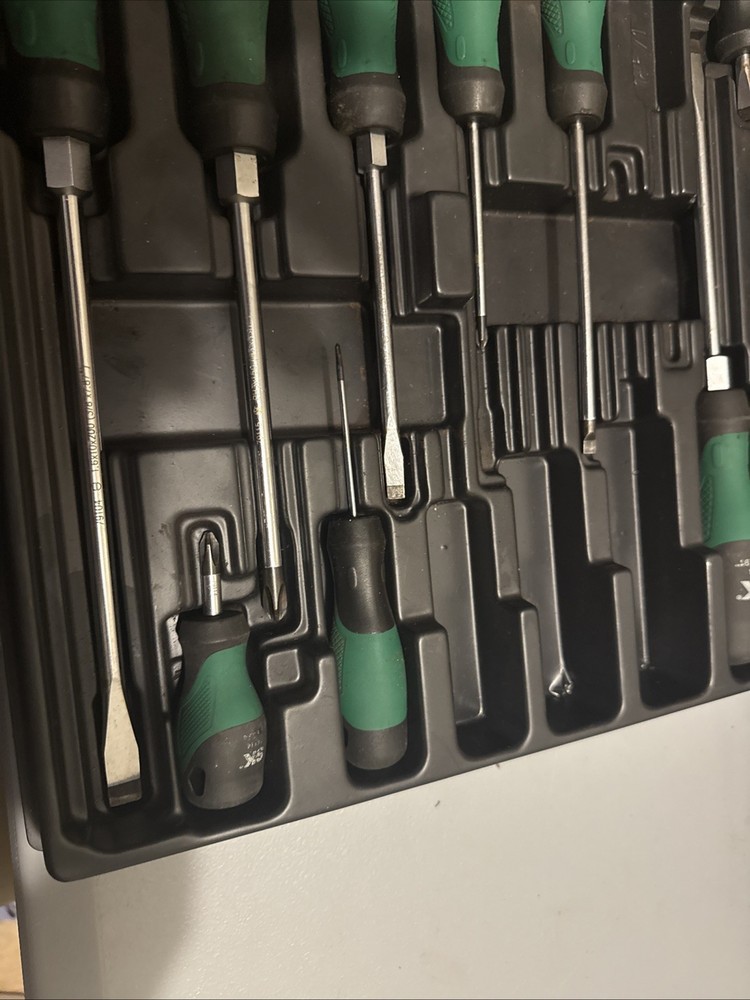 SK Hand Tools 9pc Combination Screwdriver Phillips/flathead Slotted Set