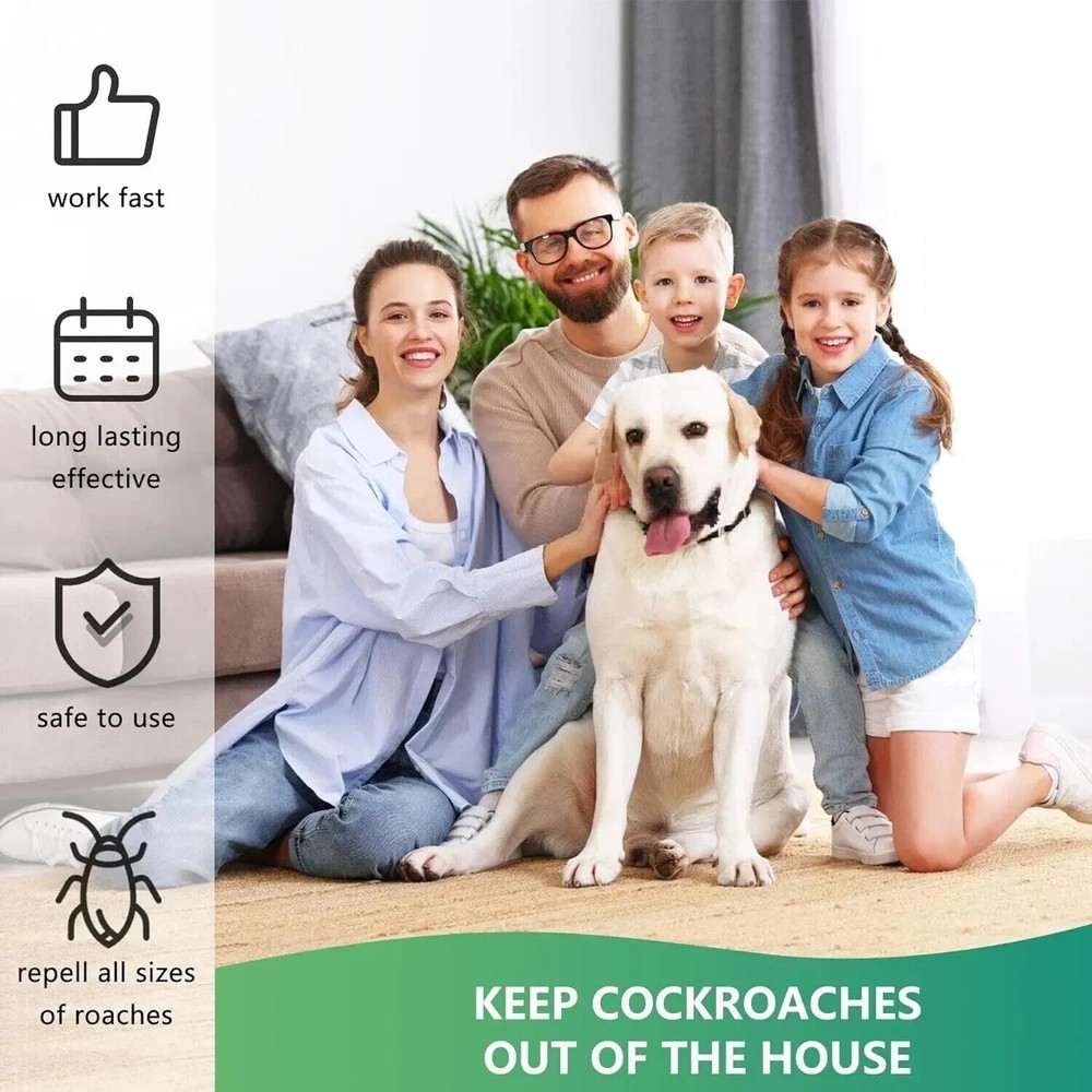 Cockroach Gel Bait Roach Killer Powerful Roach Repellent Bait Trap`24PCS/Pack