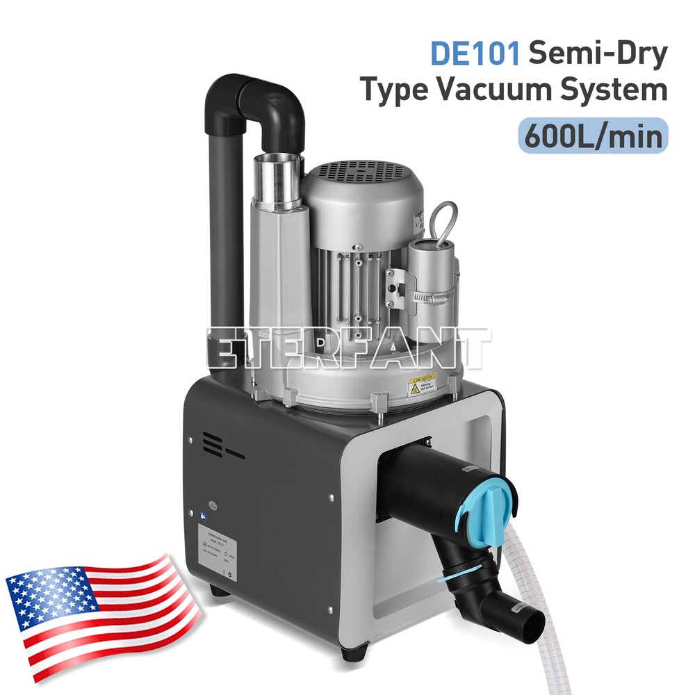 Dental Electric Suction Machine Variable Frequency Suction Machine Semi-Dry Type