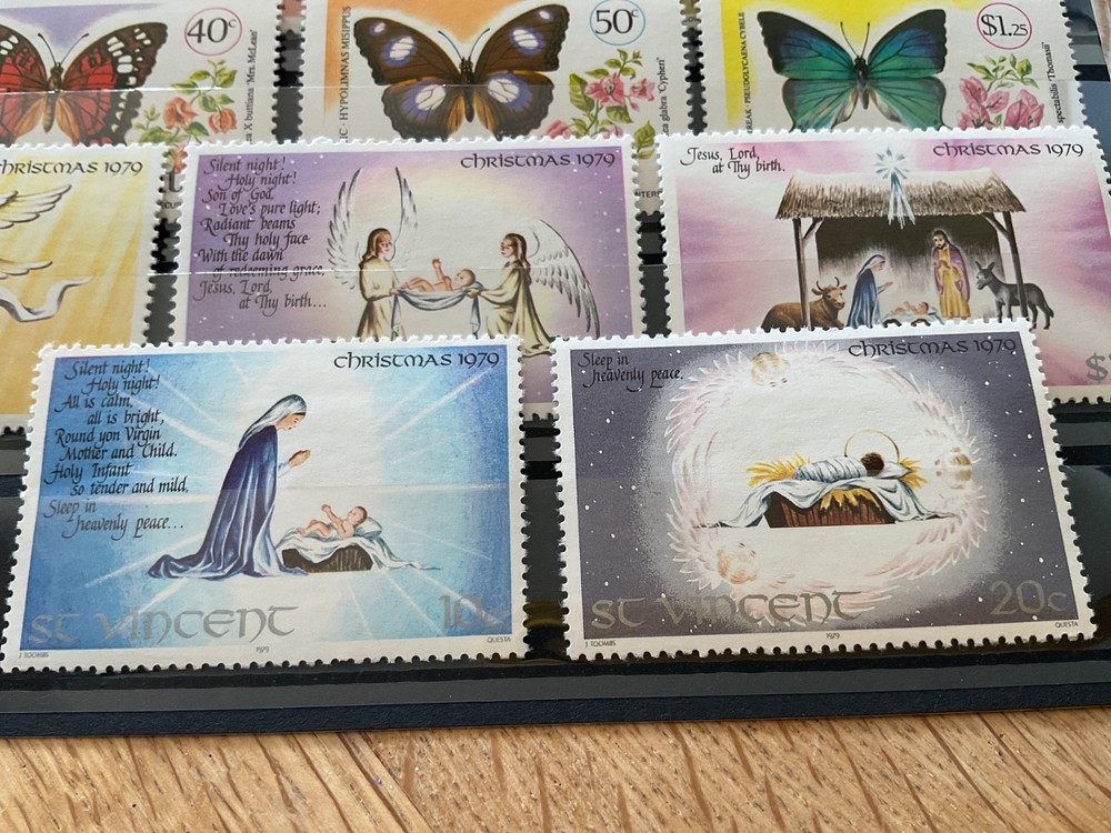 St Vincent mint never hinged stamps B3500