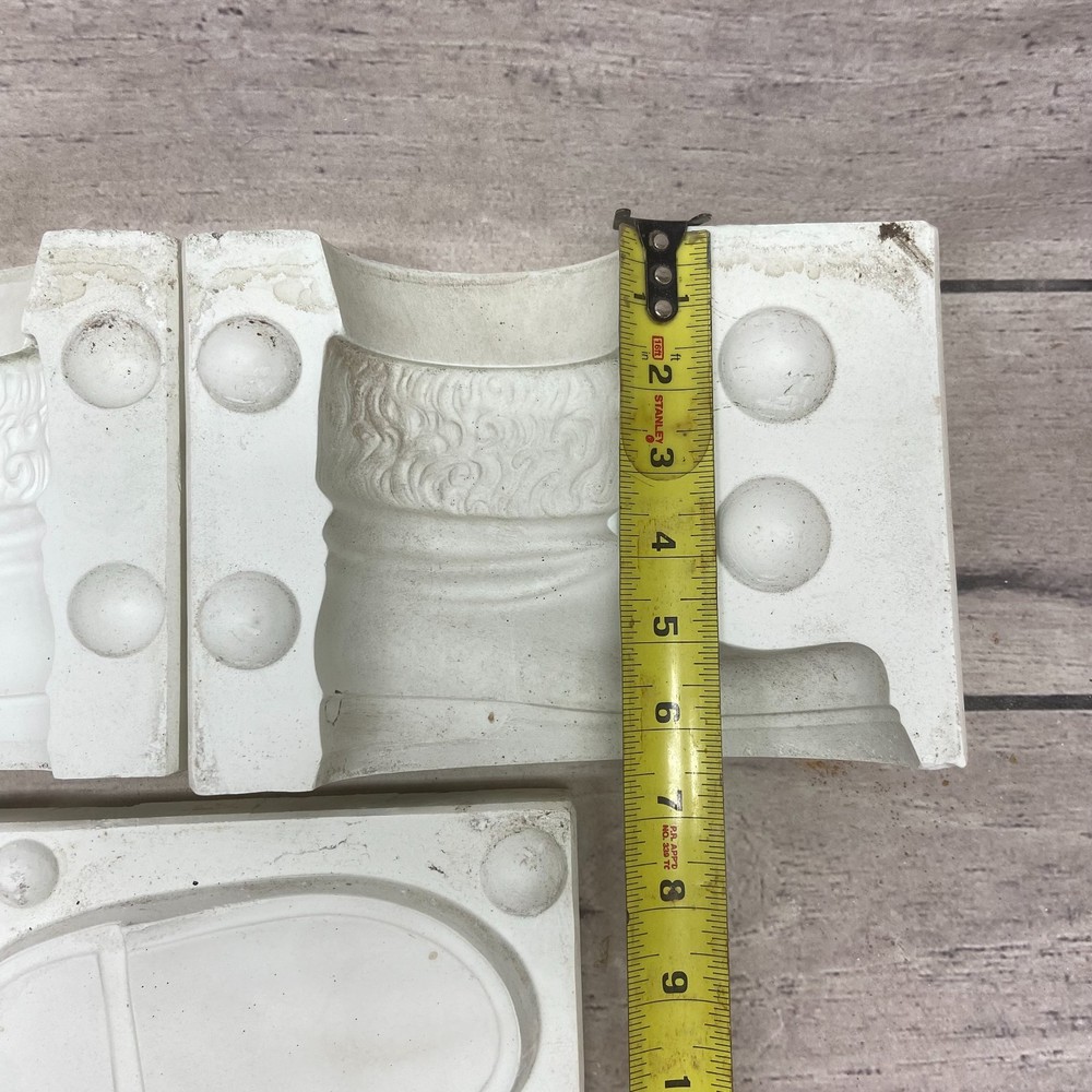 Vintage Unbranded Ceramic Casting Mold Shoe Boot #W-456