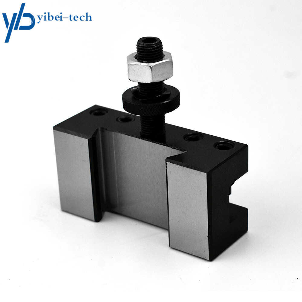 2 Piece Piston Type Tool Post Tool Holder Set AXA 250-100 for Lathe 6 - 12"