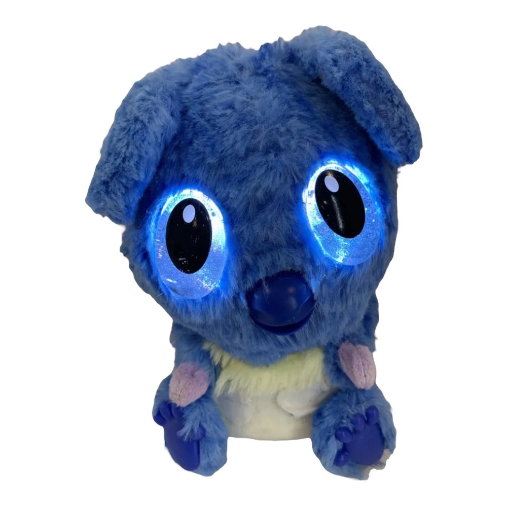 Hatchimals Interactive Talking Toy Blue  Eyes Light Up