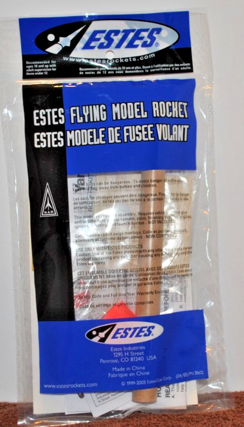 5 beta yankee flying model rocket skill level 1