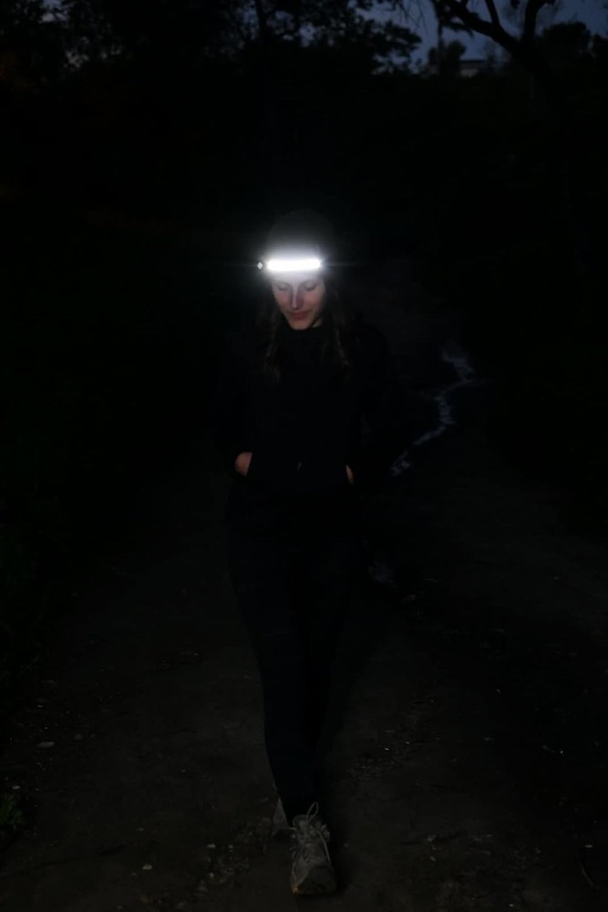 Bright Waterproof Headlamp - Adjustable Strap