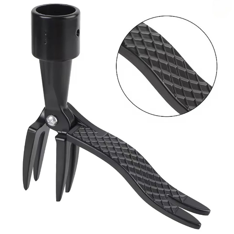 Ergonomic Stand Up Weed Puller –Garden Tool with Root Remover Claw