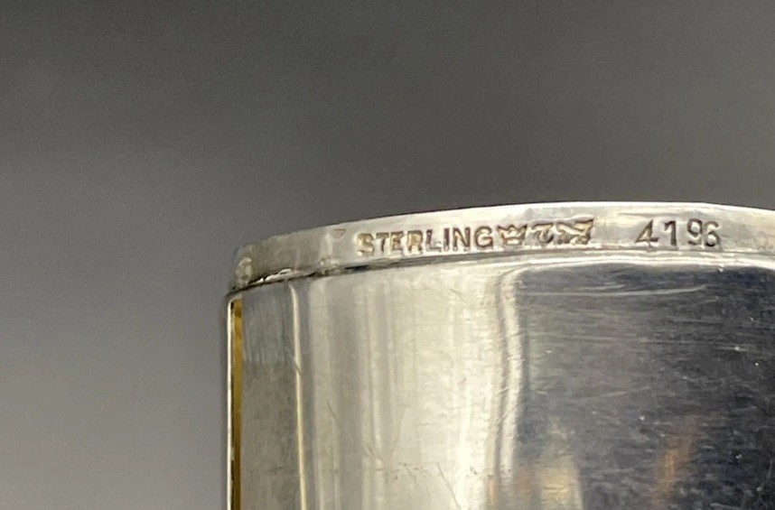 Watson Sterling Silver Stamp Roll Box / Dispenser