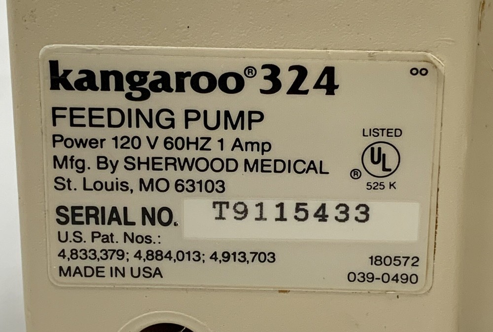 KANGAROO MODEL 324 FEEDING PUMP