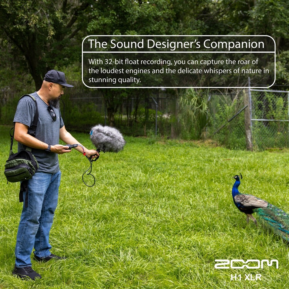 Zoom H1 XLR Handy Recorder Bundle