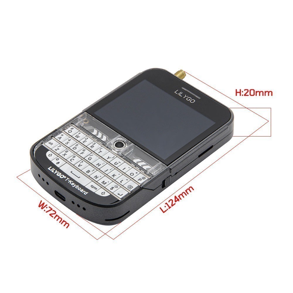 LILYGO T-Deck Plus ESP32-S3 Development Board GPS Long Range Communication gk45