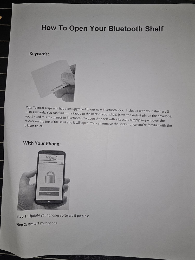 Tactical Trap Model 35S