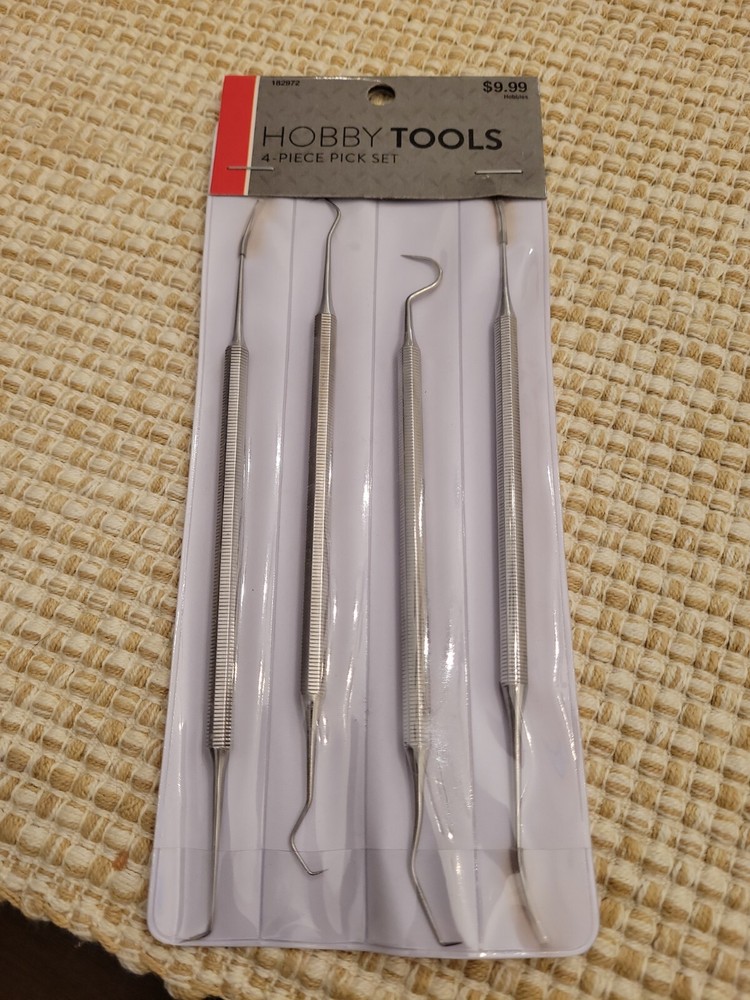 Hobby Tools 4 Piece Pick Set