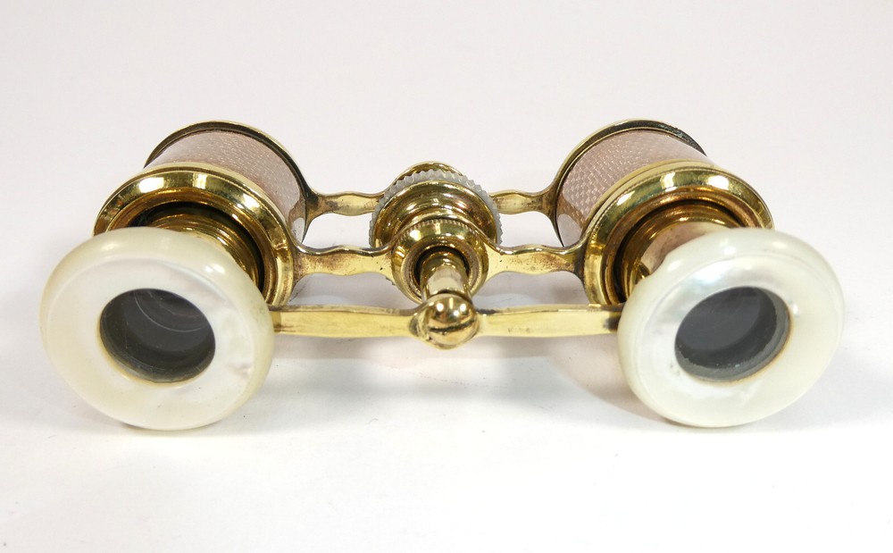 Opera Glasses Theatre Enamel circa 1900