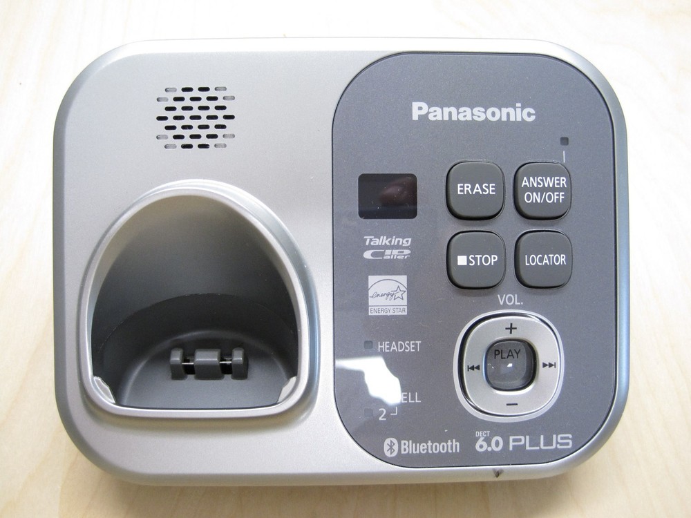 Panasonic KX-TG7731 DECT 6.0 Plus Single Line Cordless Phone Main Base