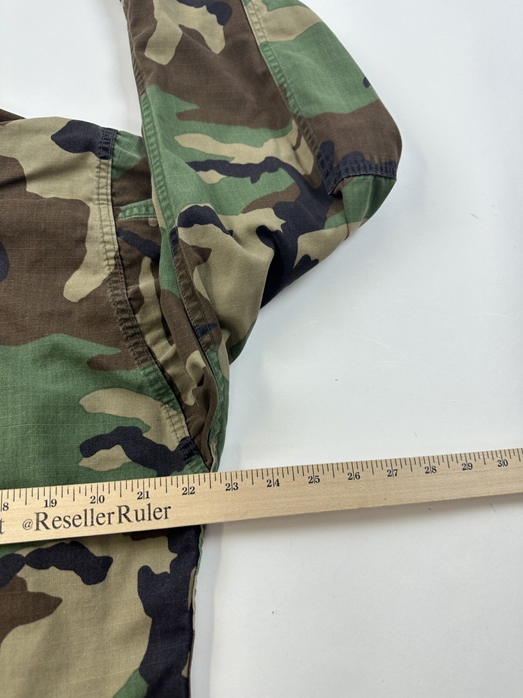 Camouflage Military Jacket Adult Medium Short