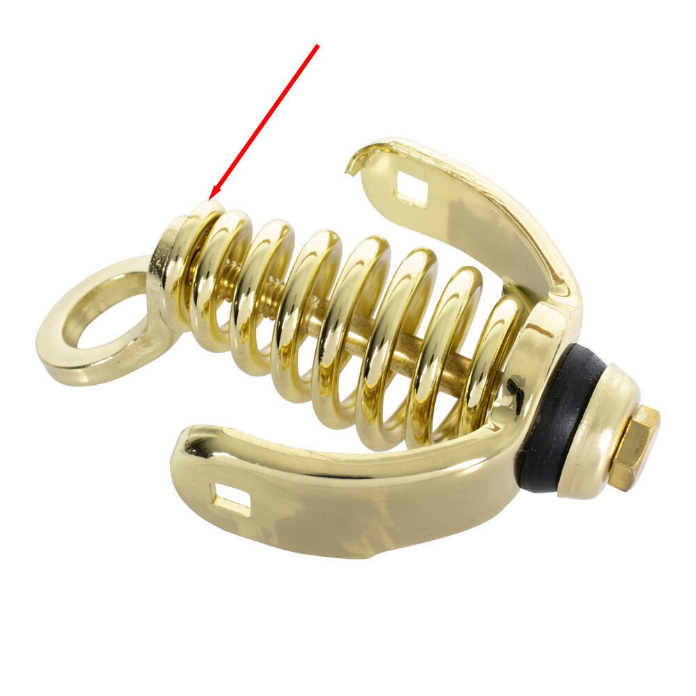 OG LOWRIDER SPRING FORK WASHER TO PREVENT SPRING MOVEMENT GOLD