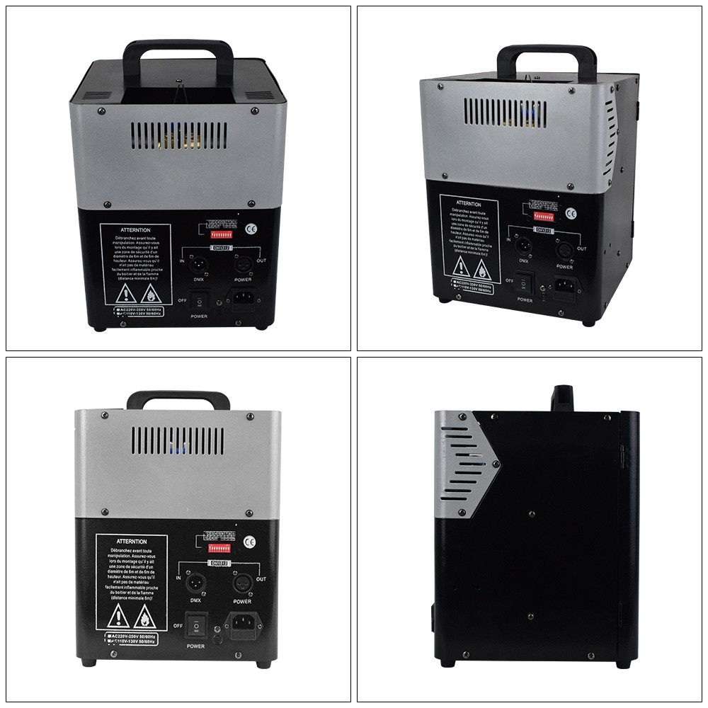 200W 2 Heads Fire Machine DMX512 Stage Special Effects Flame Machine for Show Dj