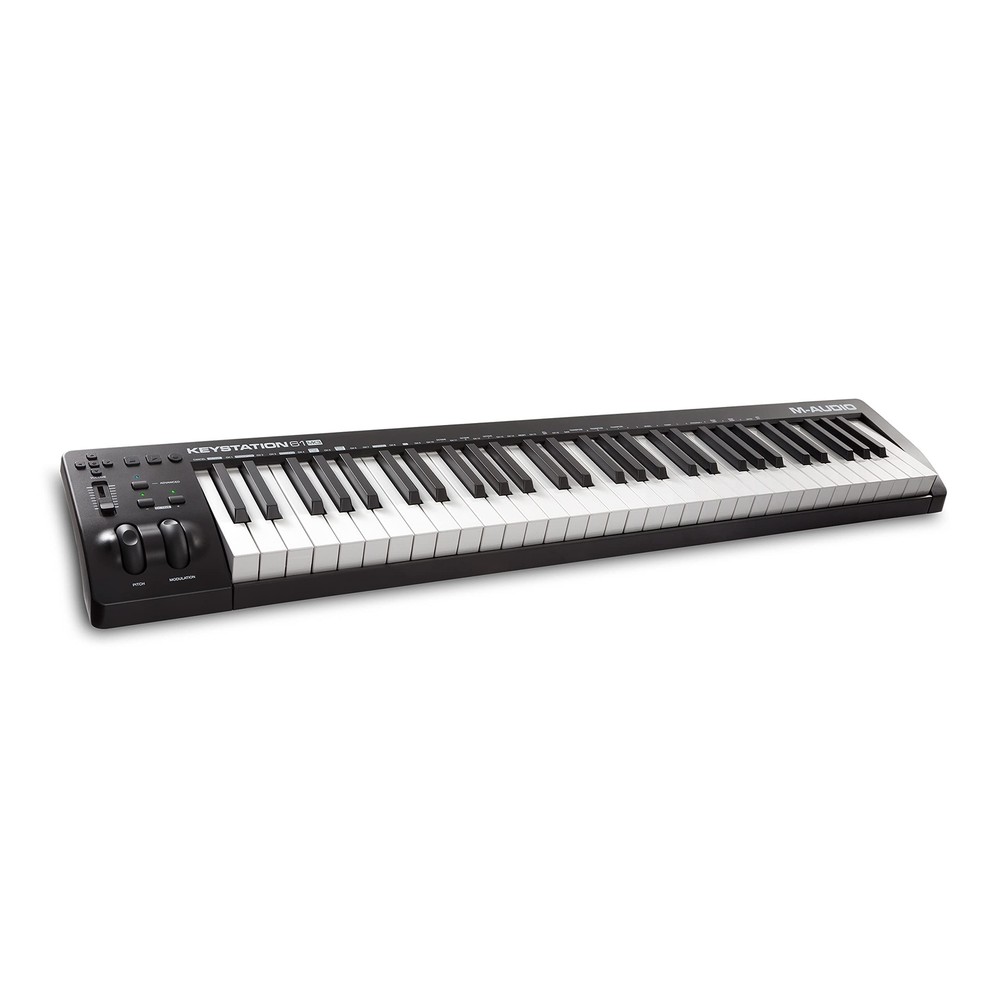 M-Audio Keystation 61 MK3 - Synth Action 61 Key USB MIDI Keyboard Controller ...