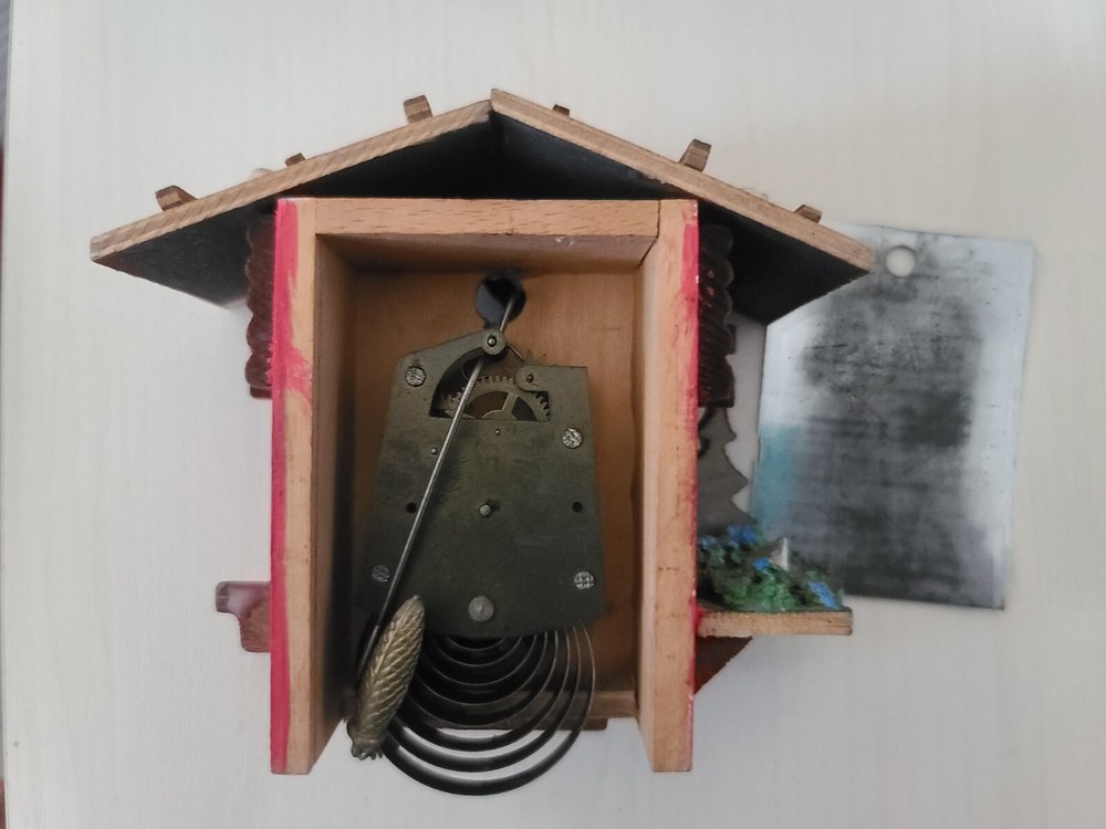 BLACK FOREST GERMANY Mini CUCKOO CLOCK By ENGSTLER
