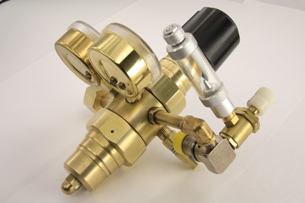Brass post Body kit, Custom co2 regulator double stage system.