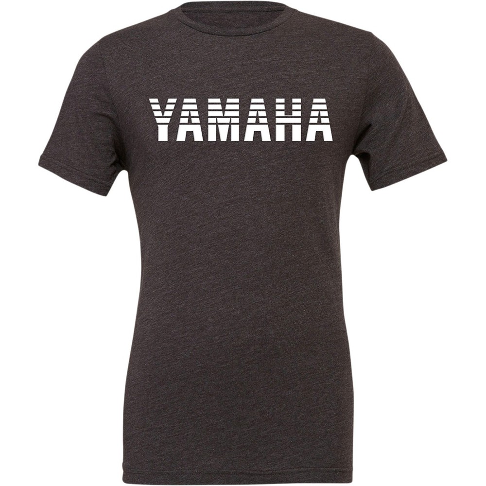 Licensed Yamaha Heritage Short Sleeve T-Shirt Heather Midnight Navy