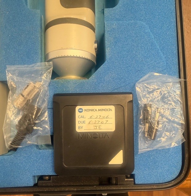 Minolta Data Processor DP-301, CR-300 Series Chroma Meter, Case Kit