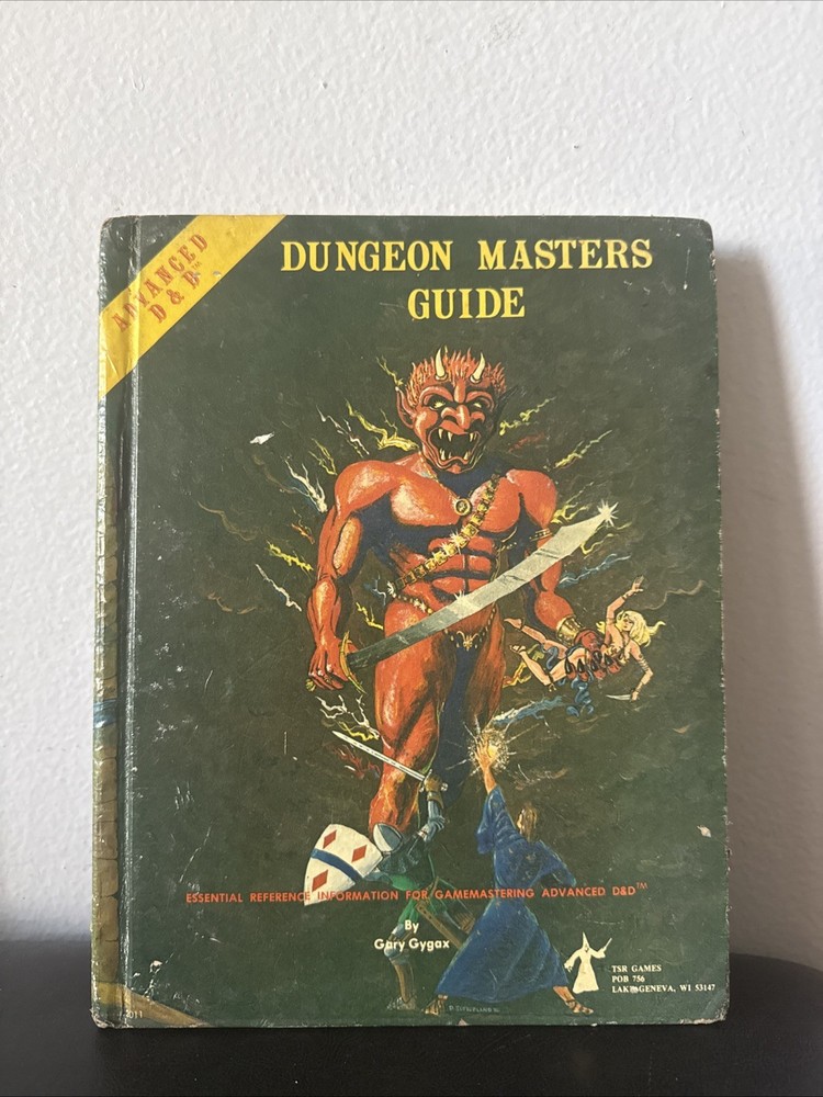 TSR AD&D DUNGEON MASTERS GUIDE RARE 1979 Revised Edition