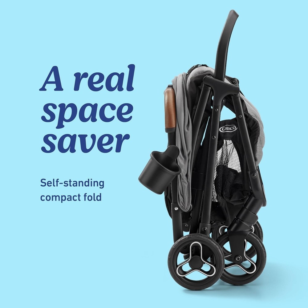 Graco Ready2Jet Compact Metal Stroller Kingston Automatic Fold & Self-Standing