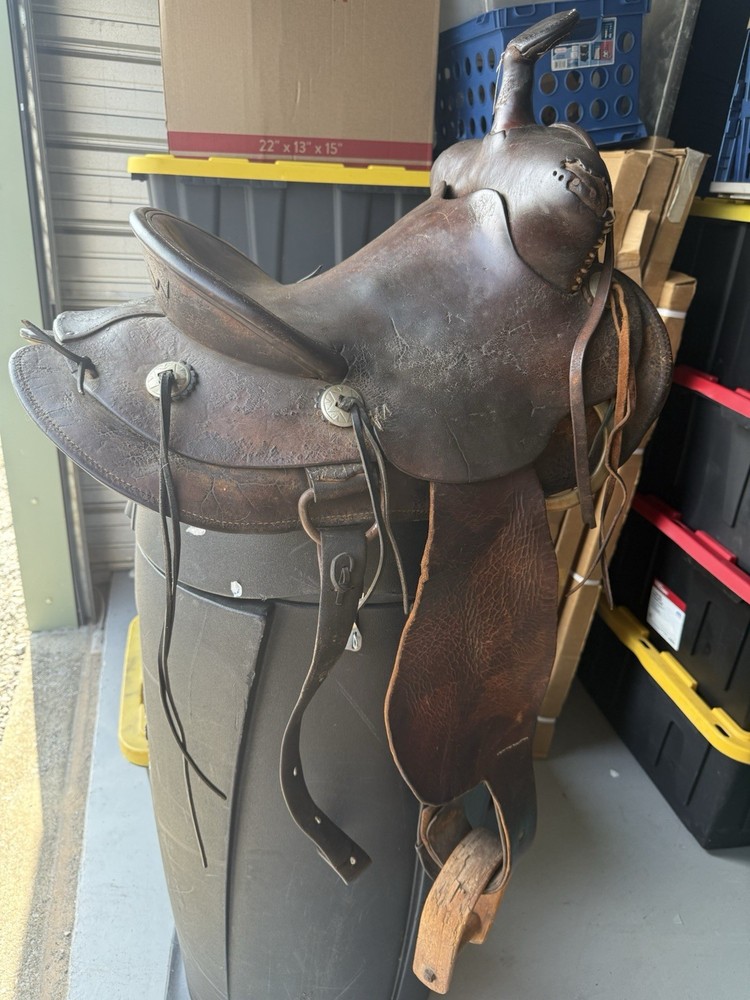 Mexican Made Horse Saddle Vintage