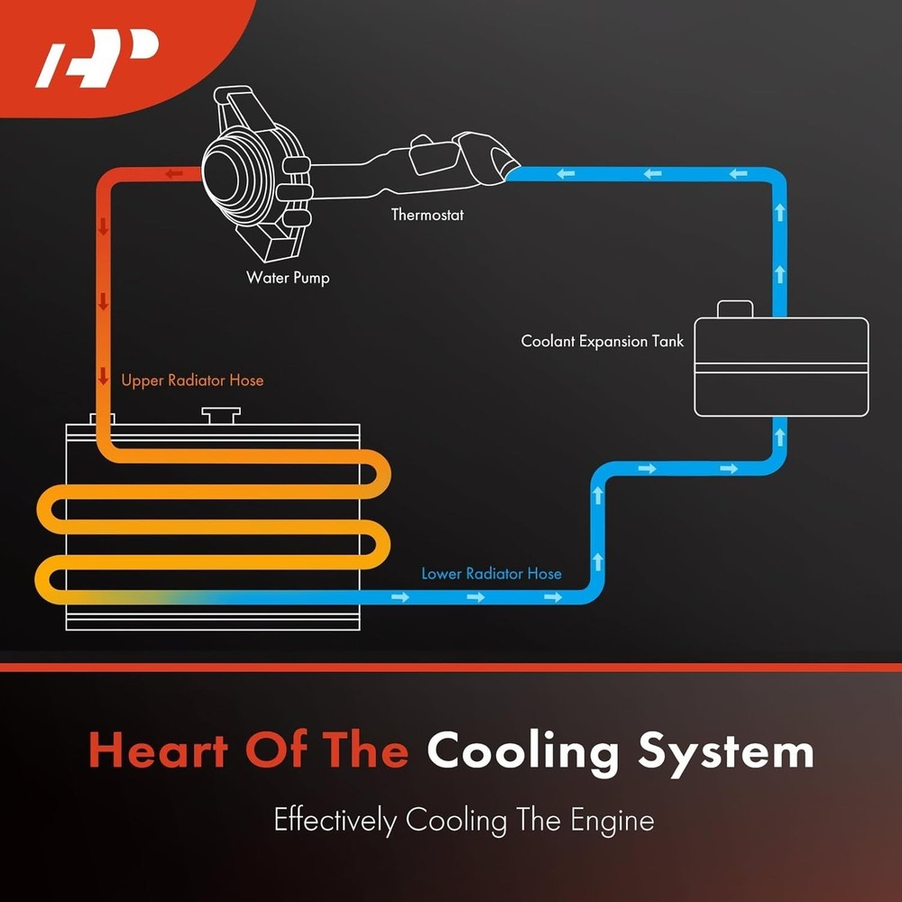 Upper Radiator Coolant Hose Compatible with Mercedes-Benz W212 E350 2010-2016