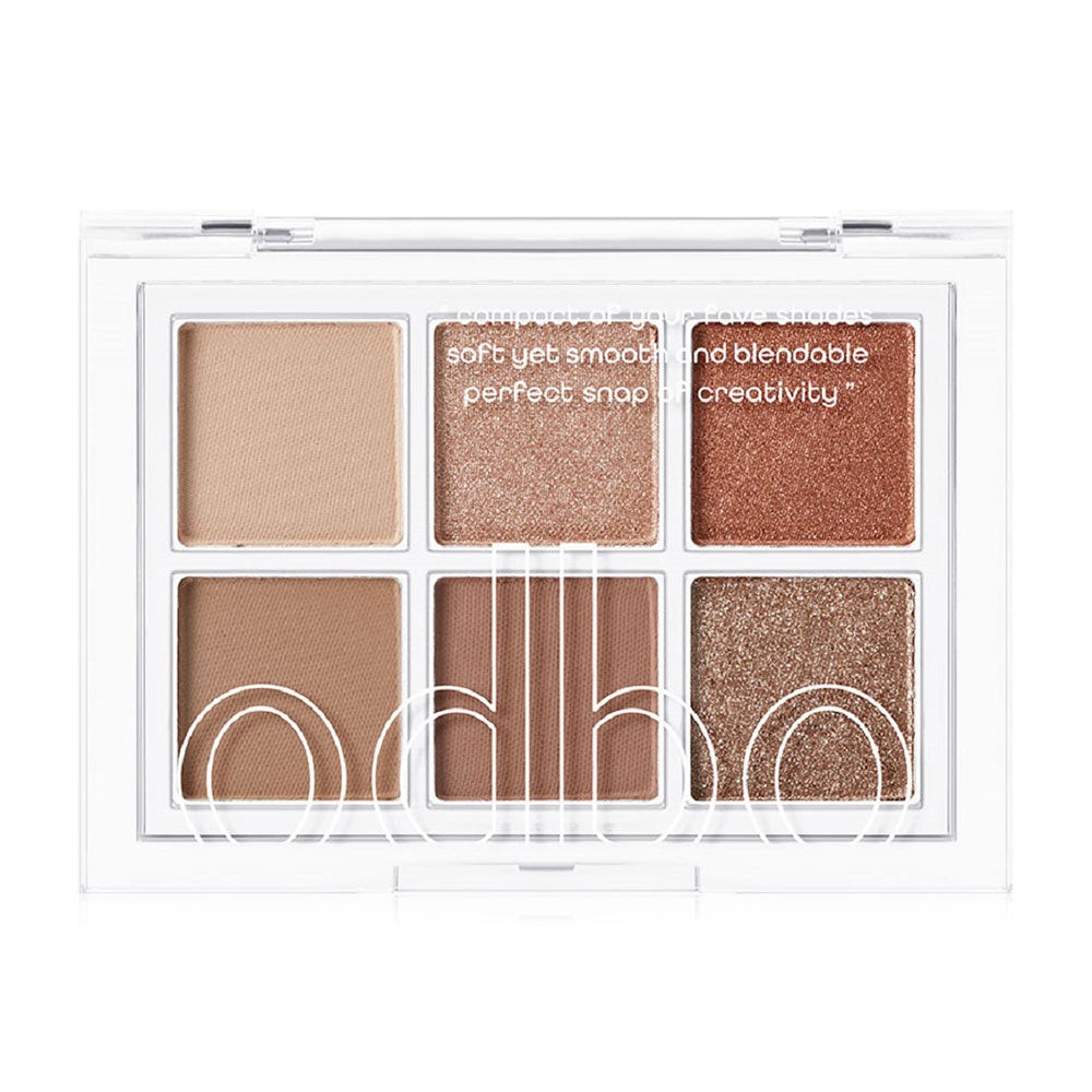 ODBO Eyeshadow Palette - 6 Blendable Shades