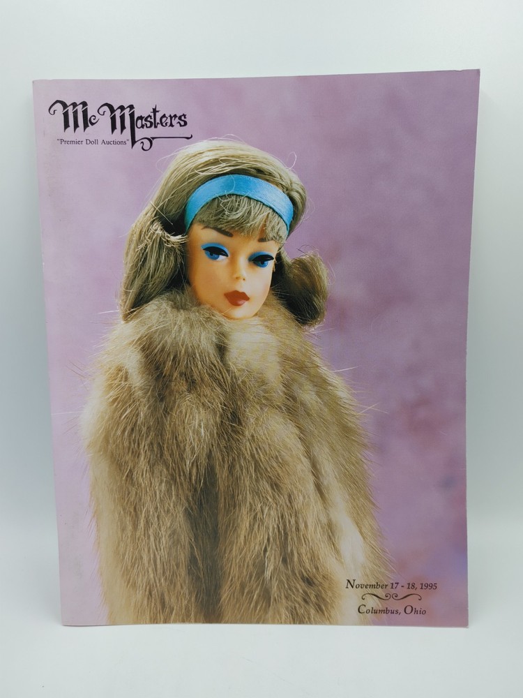 5 Vintage McMasters Doll Auction Catalog Magazines