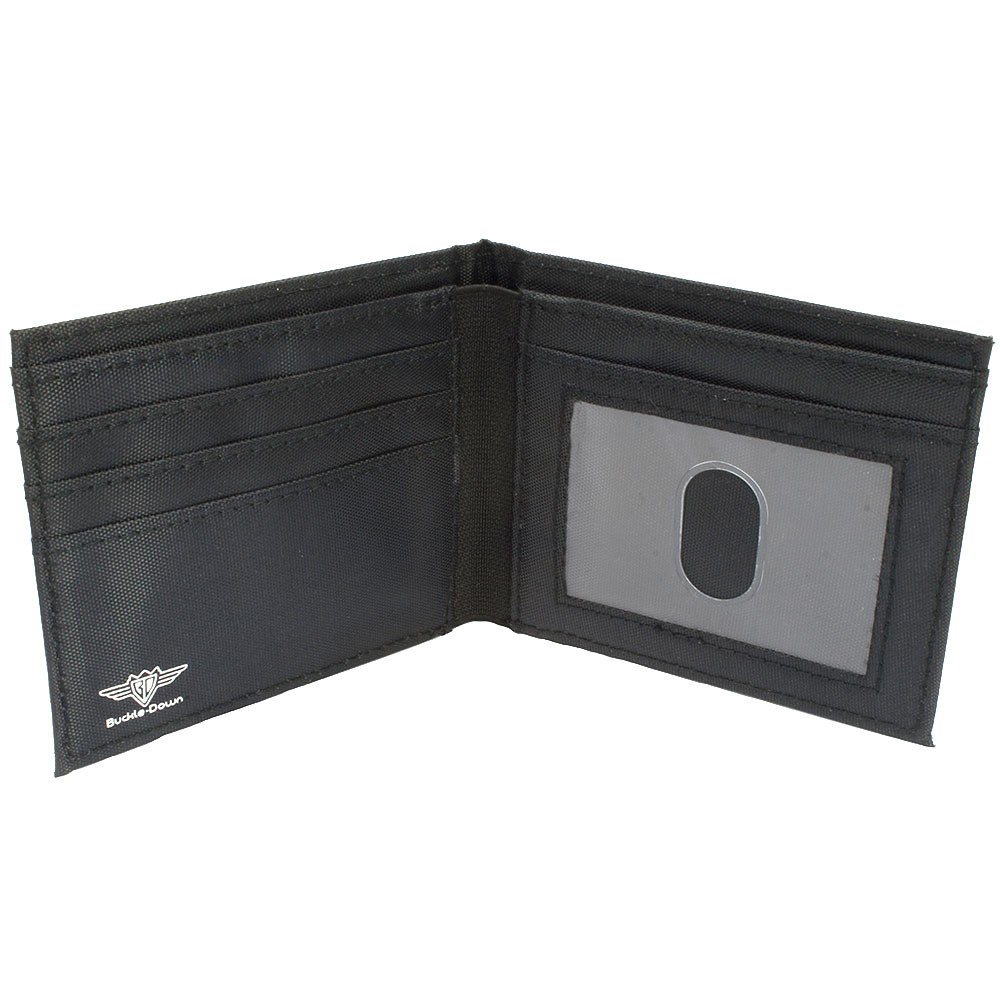 Canvas Bi-Fold Wallet 1976 Challenger Black & White