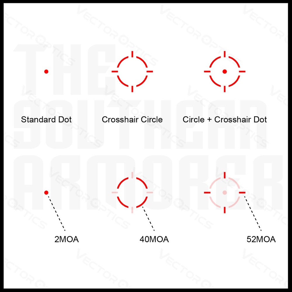 ENCLOSED RED DOT OPTIC SIGHT - SOLAR POWER MOTION SENSOR MULTI-RETICLE GLOCK MOS