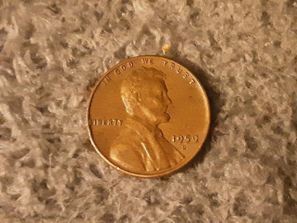 1959 D Lincoln Penny RARE WITH Multiple ERRORS