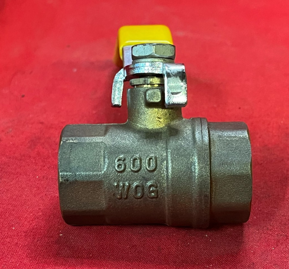 TRIANGLE METALS BRASS BALL VALVE SIZE: 3/4" 600WOG