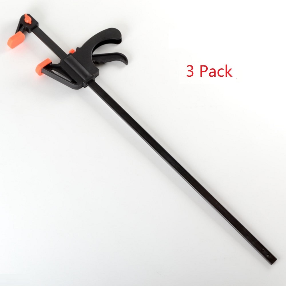 3- Pack. 24" Inch ABS Quick Release Bar Clamp / Spreader